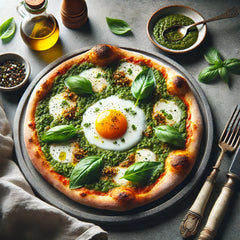 Pizza Açorda Alentejana
