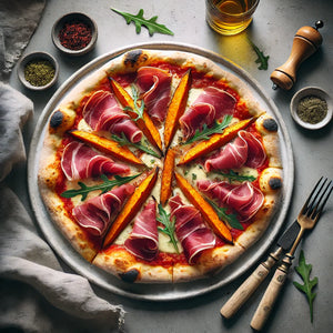 Pizza With Bresaola & Sweet Potato