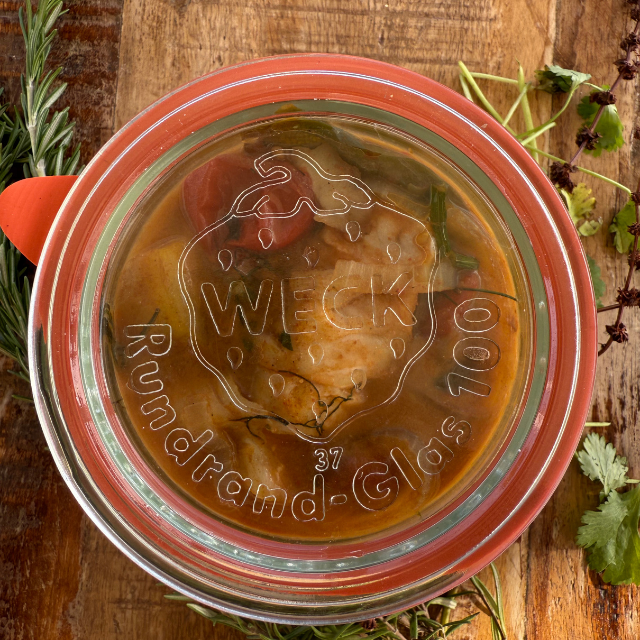 Pike-Perch and Crayfish Stew