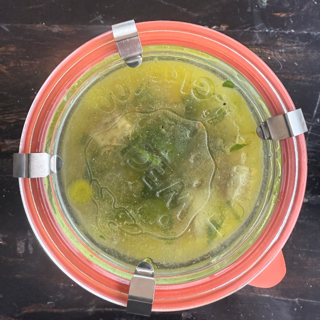 Chicken Soup with Vegetables & Fresh Pasta