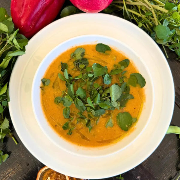 Watercress soup