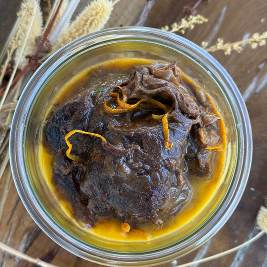 Pork Cheek with Pumpkin Purée