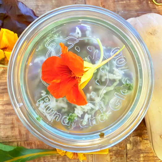 Sweet Potatoe Gnocchi with seasonal Pesto