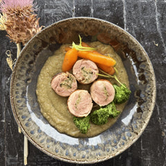 Chicken Stuffed with Dried Fruits and Vegetables