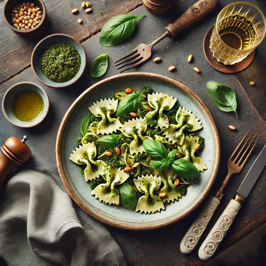Farfalle with Seazonal Piso