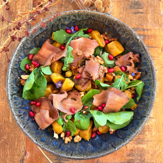 Pumpkin Gnocchi with Ox Tongue