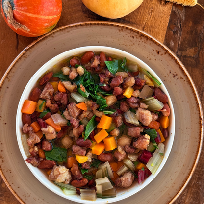 Farmers Soup with Pork Belly