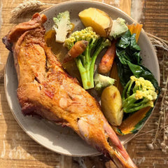 Wood Fired Roast Goat