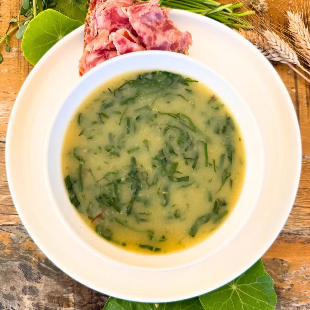 Chard green soup