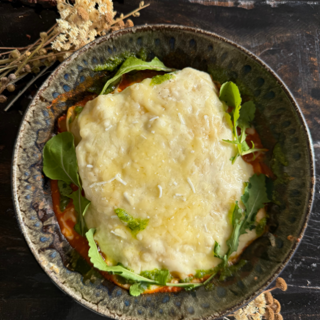 Vegetable Lasagna with Goat cheese