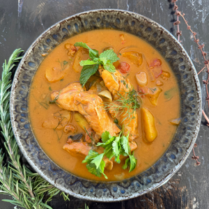 Pike-Perch and Crayfish Stew