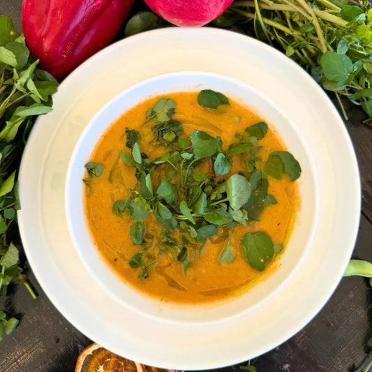 Watercress soup